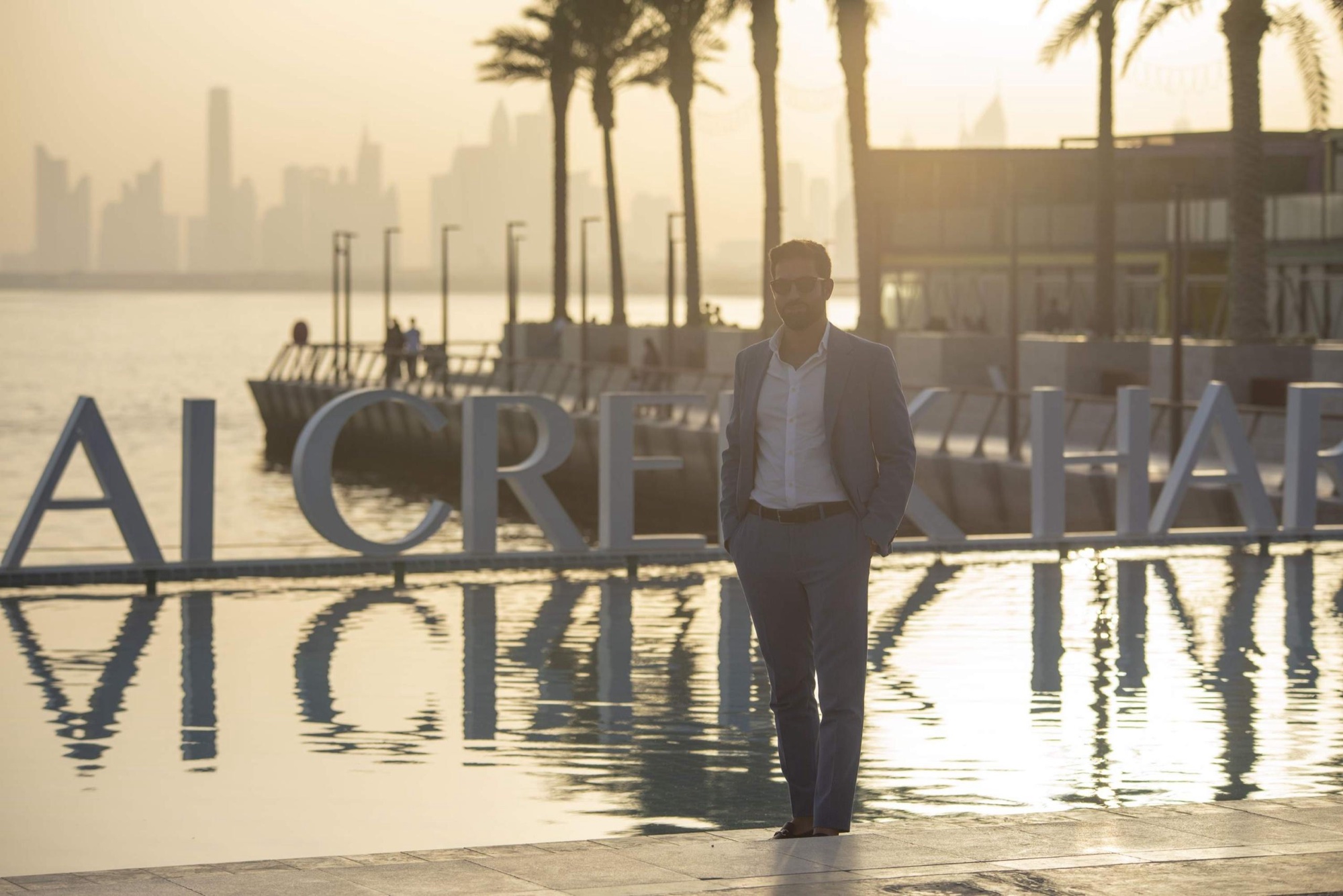 Luca Vallelonga a Dubai Creek Harbour